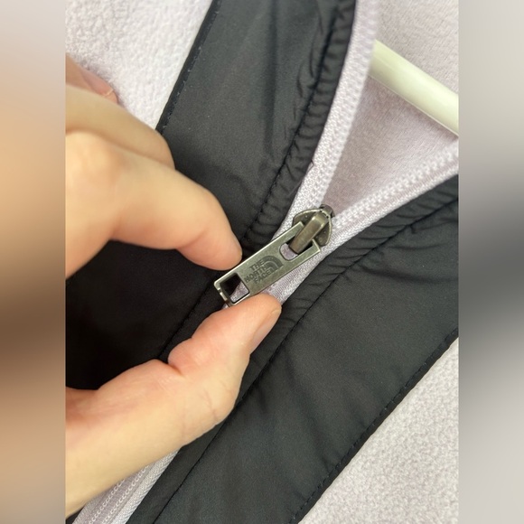 NWOT The North Face Quarter Zip Lilac Black XL - Picture 9 of 10
